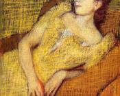 埃德加 德加 : Seated Woman